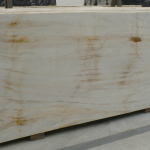 Blanco Onix marble polished slabs