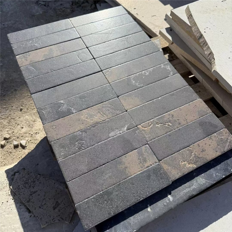 Black Gold Limestone Paving for Courtyard Flooring