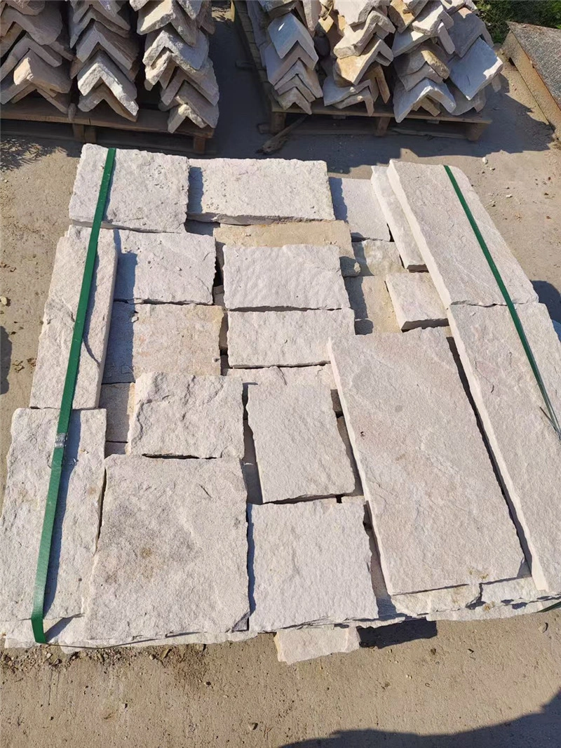 Off White Sandstone Castle Stone Veneer