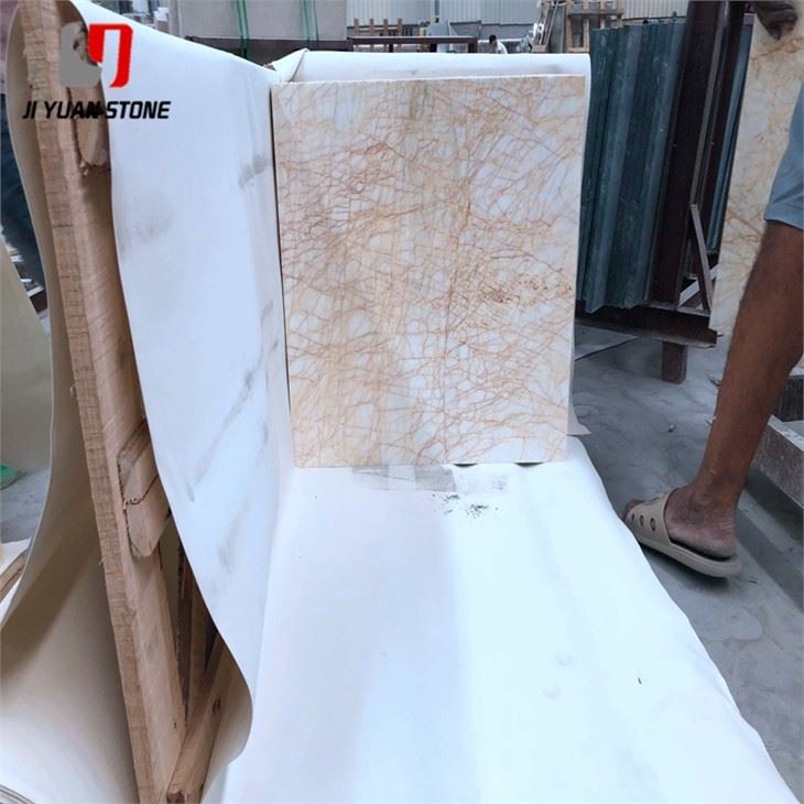 Golden Spider Marble