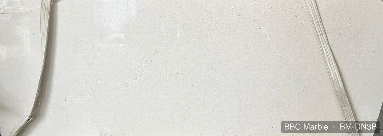 White Limestone Slabs From Tunisia, 2 and 3 cm