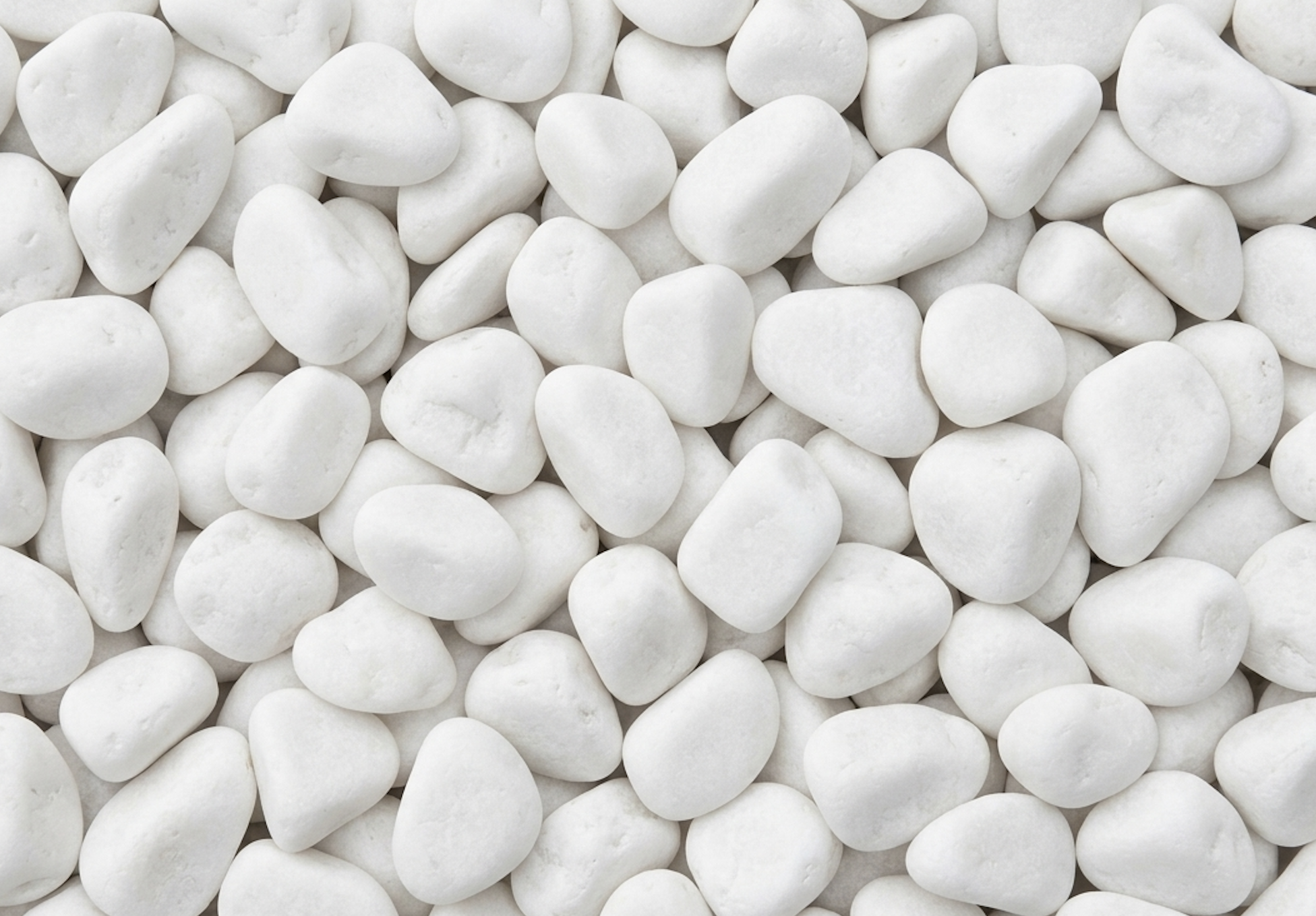 White Dolomite Tumbled Pebble Stone
