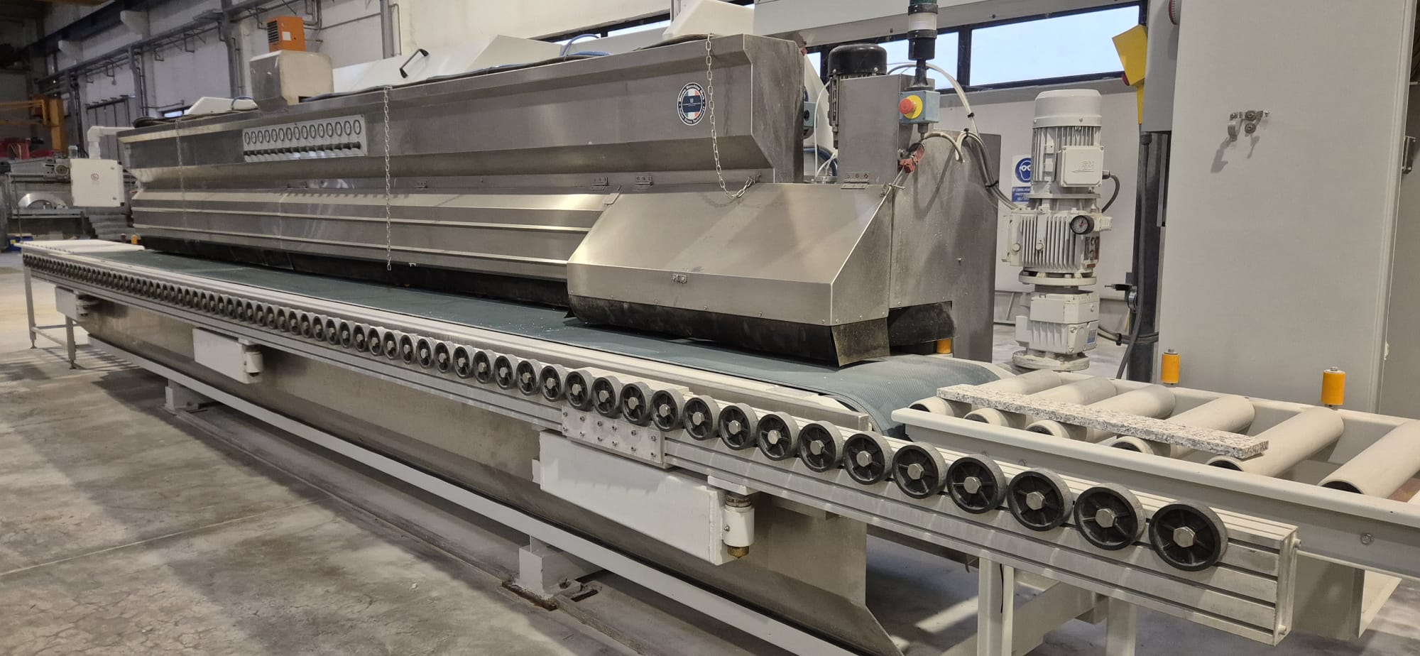 Used stone processing equipment