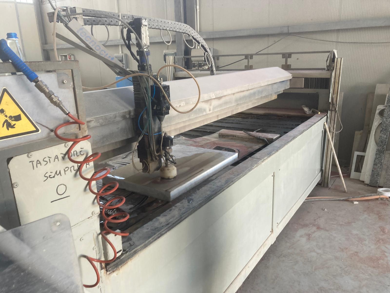 Waterjets used
