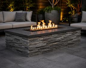 Stacked Stone Surround