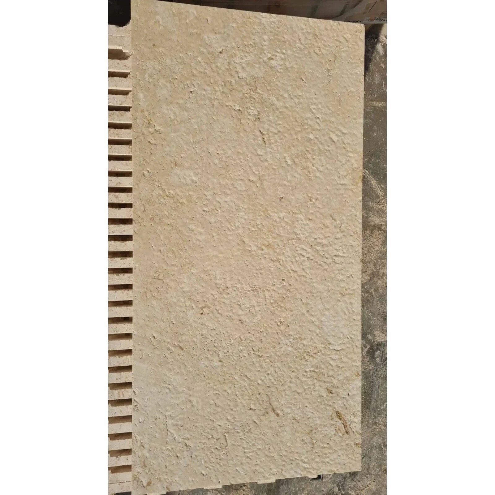 Yellow Limestone Brushed