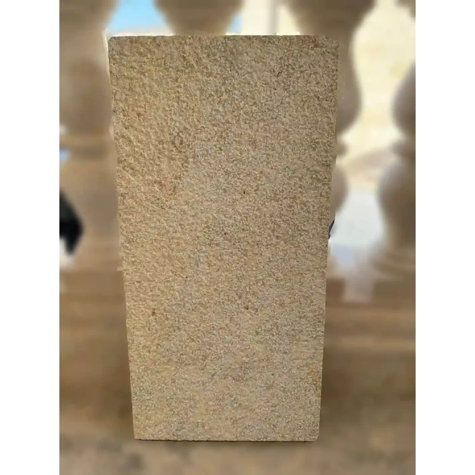 Yellow Limestone – Bush-Hammered