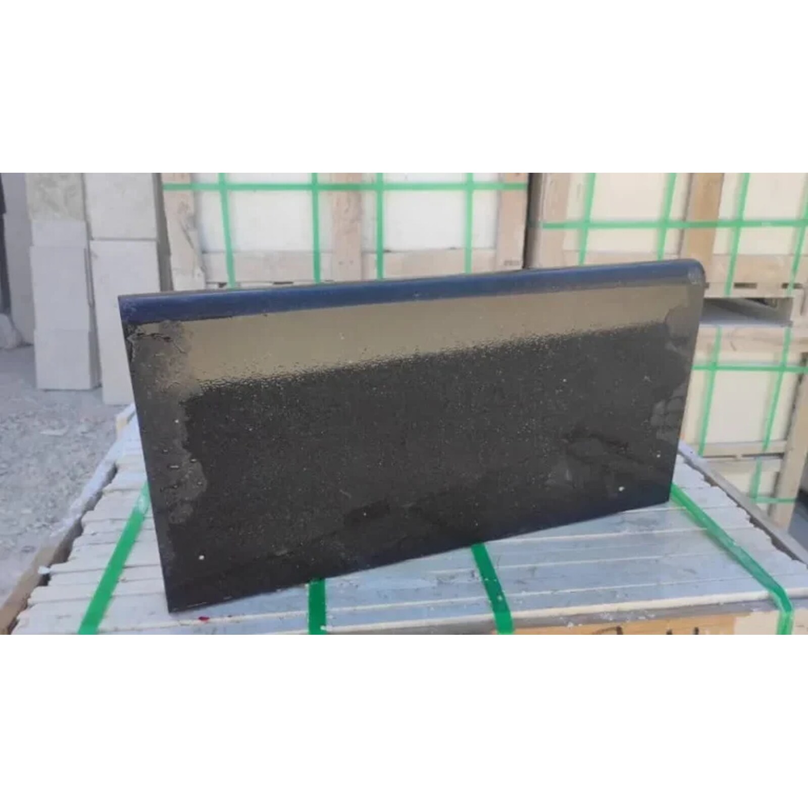 Black Basalt Bullnose Coping