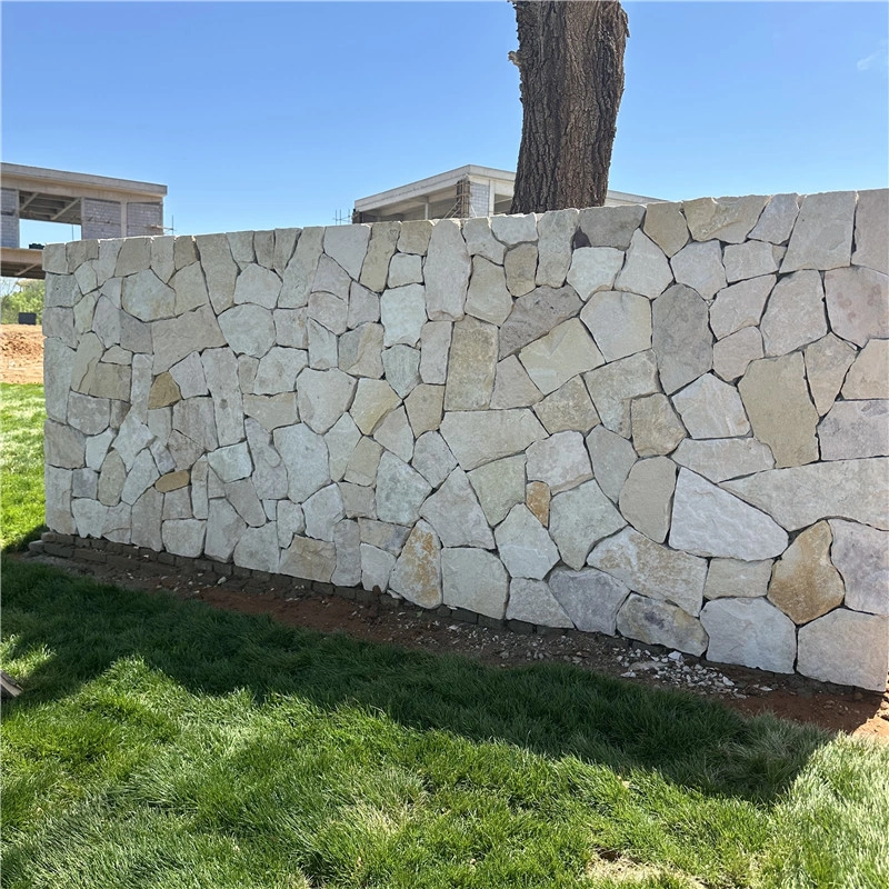 White Sandstone Crazy Paving for Patios & Outdoor Landscaping