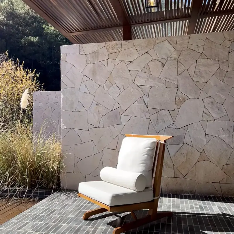 White Sandstone Crazy Paving for Patios & Outdoor Landscaping