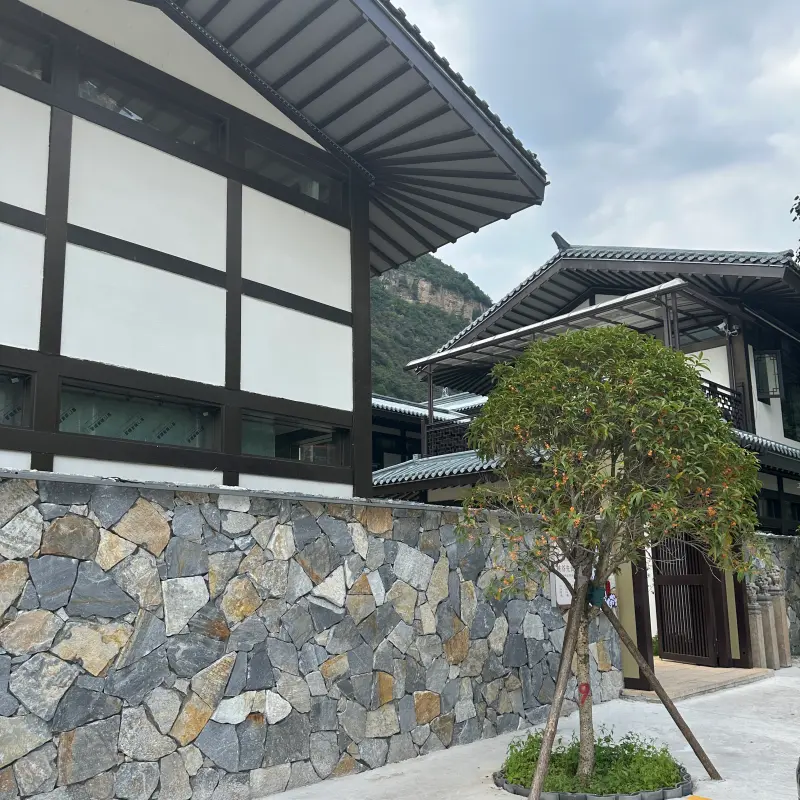 Grey Crazy Stone Cladding for Villa Exterior & Decorative Accent Wall