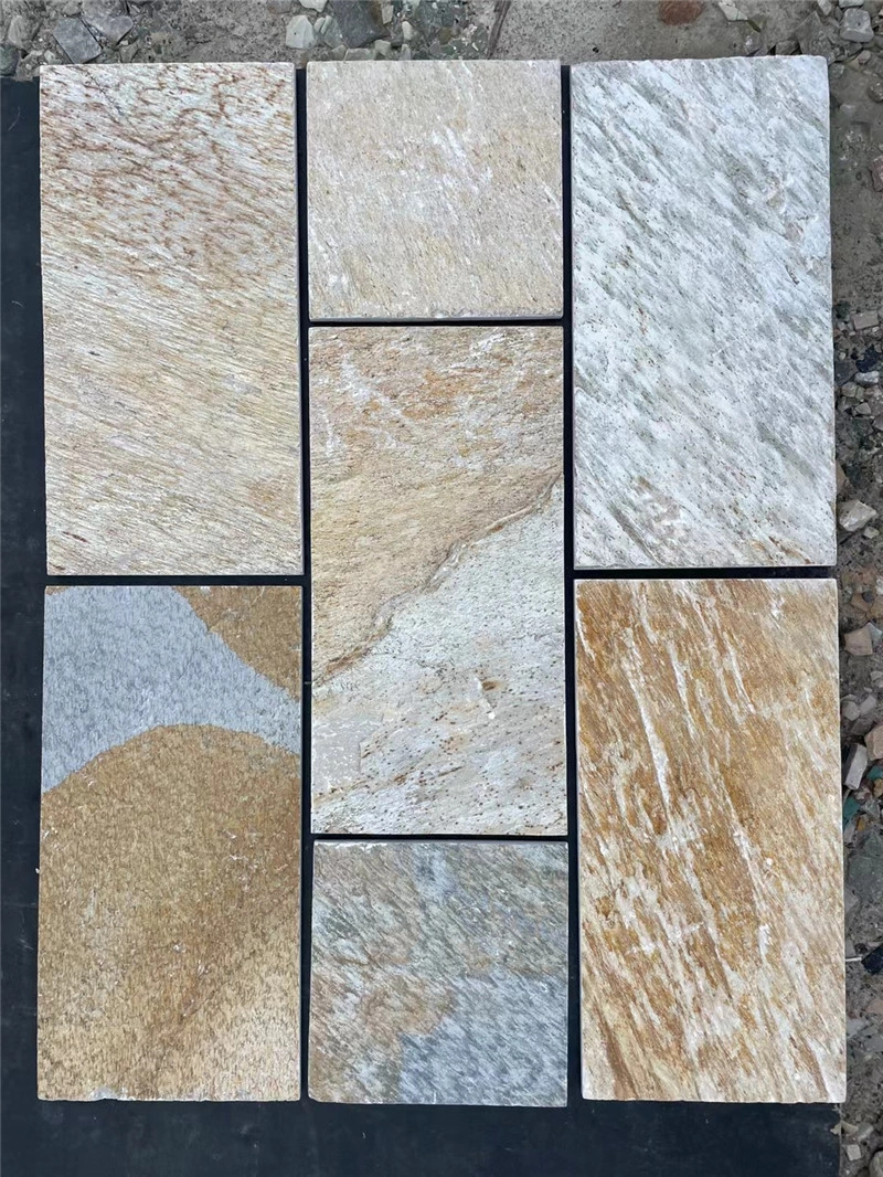 Multicolor Rust Slate Tiles for Patio & Garden