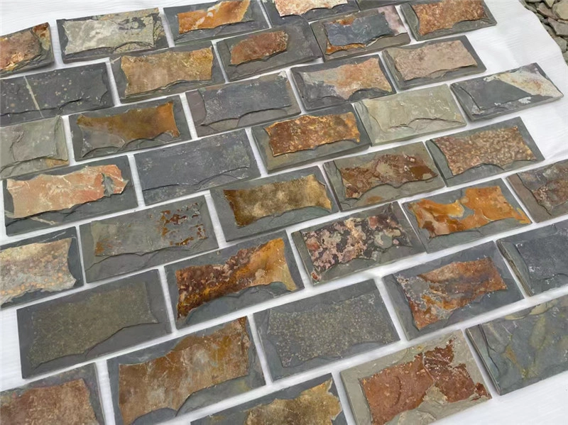 Multicolor Rust Slate Tiles for Patio & Garden